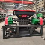 Waste Tyre Crusher Shredder Machine Low RPM For Rubber Recycling