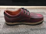 Autumn Splicing Mens Casual Flat Shoes , Suede Leather Mens White Flat Shoes