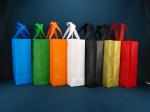 Non woven storage business gift bag die cut tote bags polypropylene custom