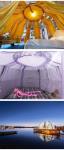 Aluminum Inflatable Clear Bubble Dome Tent For Resort Cafe Camping