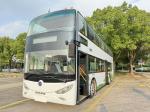 Used Tour Bus Luxury 37 Seats Double Floor RHD Weichai Engine Diesel Coach Bus