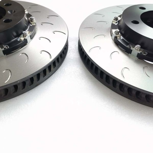 Porsche 982 Auto Brake Discs 350*34mm J Hook Floating Center Bell