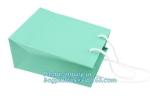 Luxury paper bags with handles Different Sizes,250gsm art paper shopping carrier