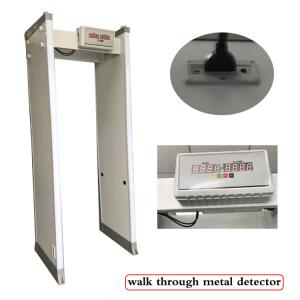 Wholesale Waterproof Walk Through Security Scanners 33 Detection Zones For Sensitive Mental from china suppliers
