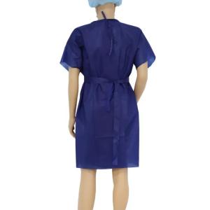 Wholesale Sewing Or Ultrasonic Welding Disposable Isolation Gown 120*140cm For Hospital from china suppliers
