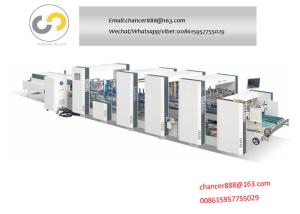 Wholesale Automatic high speed crash-lock corrugated carton folder gluer from china suppliers