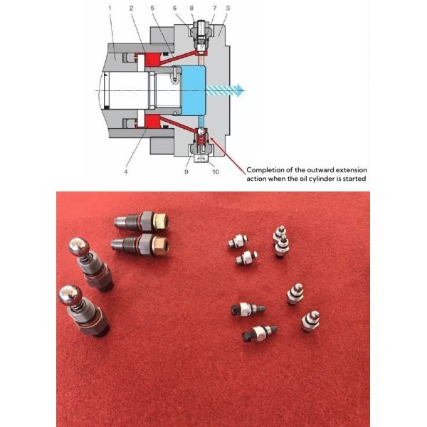 Hydraulic cylinder in operational environment