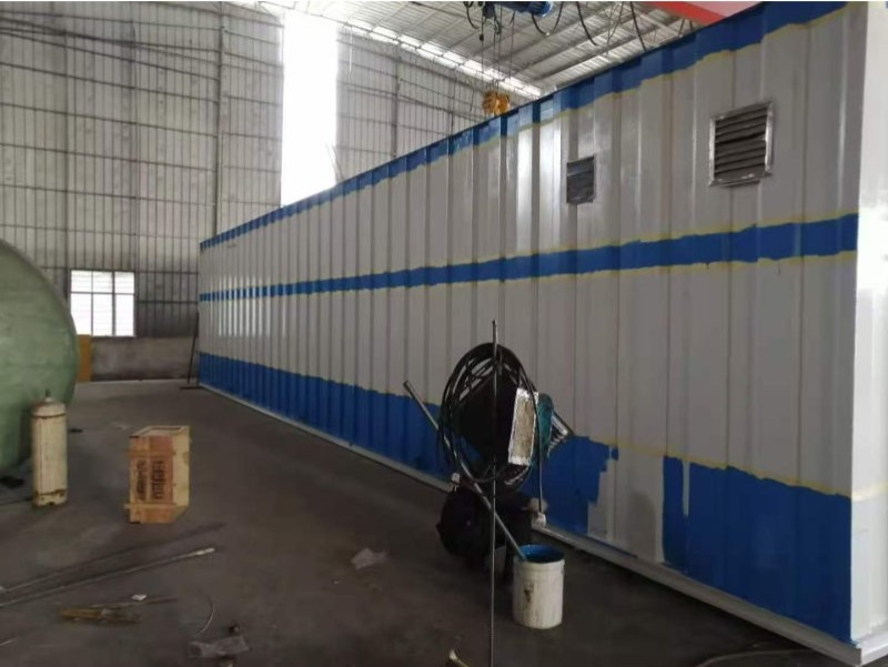 500L/h-10000L/h Capacity Automatic Sewage Treatment Plant Carbon Steel Automatic Operation Mode