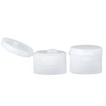 FDA And Reach Certified 24/410 Flip Top Caps Ribbed Closure For Lotion Cream