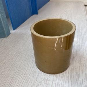 Wholesale Industrial Brown Fiber FRP Round Tube Glossy Treatment 16mm To 37mm from china suppliers