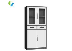 Wholesale Two Drawer Metal Cupboard Can Customized For Office H1850*W900*D400(MM) from china suppliers