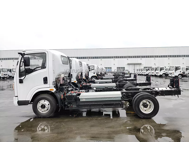 3/5Ton Electric Cargo Truck Chassis Cargo Tank length ≤4.2m Driver's Seat Normal