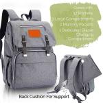 Maternity Beach Eco Friendly Diaper Bags Large Storage Space With 2 Stroller