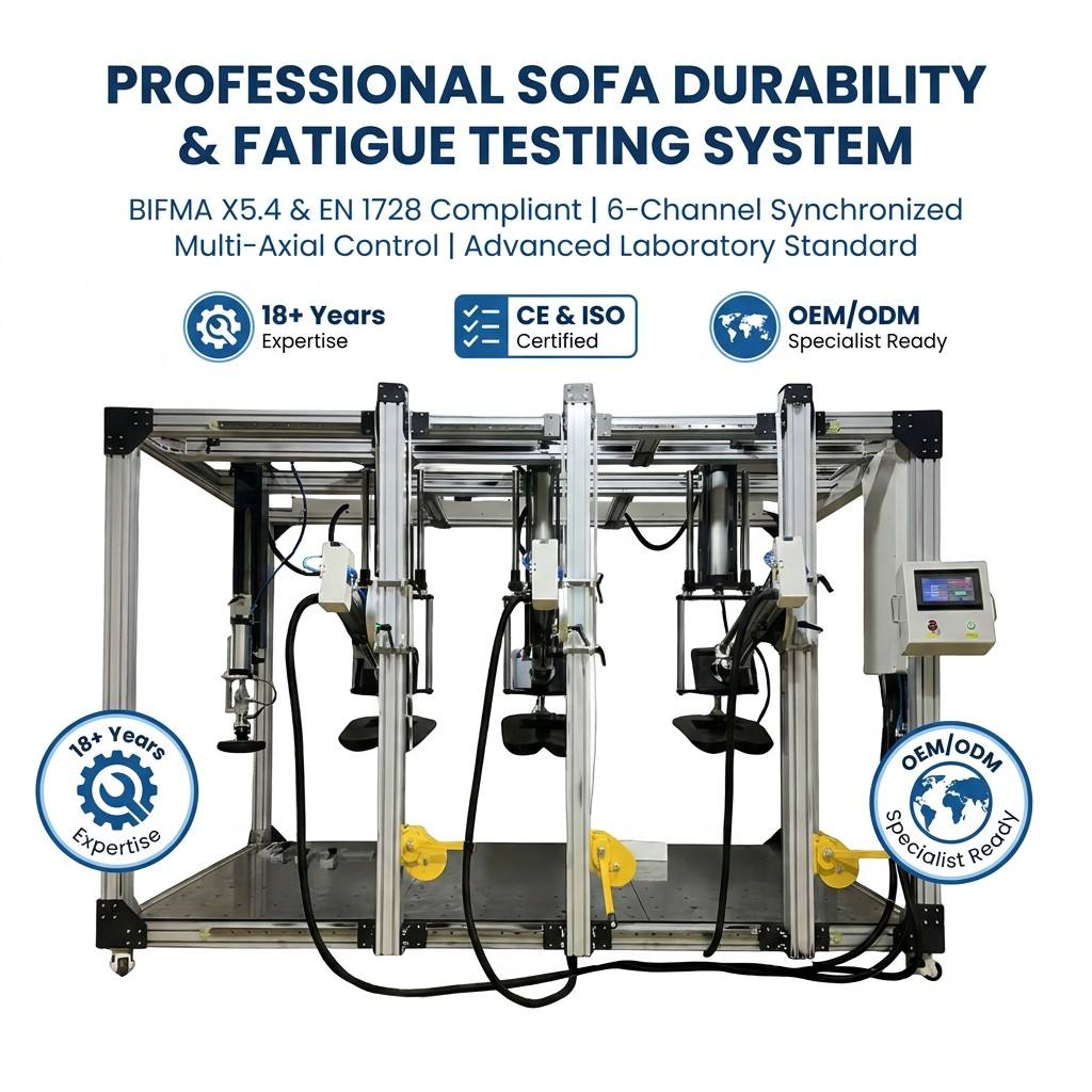 Automatic Upholstered Furniture Comprehensive Testing Machine Factory Price Sofa Endurance Tester