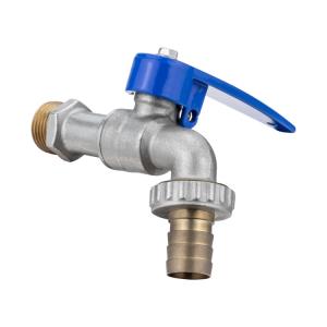 Wholesale TMOK 1/2 Inch Water Garden Tap Brass Lockable Bibcock Three Saction Bib from china suppliers