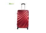 ABS PET Trolley Travel Hard Case Luggage With Spinner Wheels