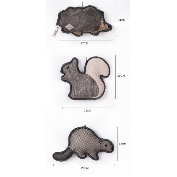 Chew Proof Tesling Squirrel Pet Plush Toy