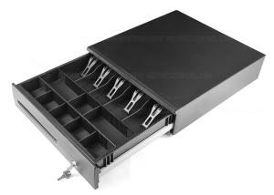 Wholesale Plastic Bill Clips POS Cash Register Drawer Steel Construction 425x460x105 MM from china suppliers