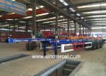 JOST 28ton Shipping Container Semi Trailer 40ft Flatbed Semi Trailer With ABS