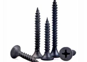 Wholesale 18-8 Stainless Steel Countersunkhead Tapping Screw Black Cross Recess SS304 2205 2507 904L 2207 from china suppliers