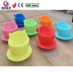 Customized Amusement Facilities PE/PVC rocking chair Material and Moderate for