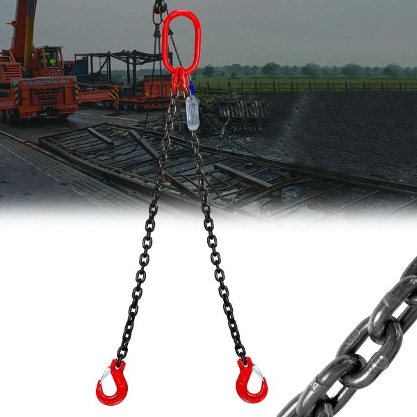 Conveyor Chain Essential Lifting Chain Sling with Hook Alloy Steel G100