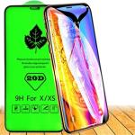 9H Full Coverage Screen Protector , 20D Mobile Phone Screen Cover for Iphone Xs