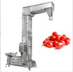Stainless Steel Portable Incline Conveyor Z Bucket Conveyor Bean Corn Powder