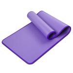 Tasteless Non Slip 10MM Thicker 183cmX61cm Nbr Exercise Mats For Fitness Pilates