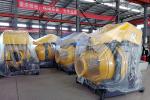 JZR350 Mobile Diesel Powered Supply Concrete Mixer With Hydraulic Hopper Lifting