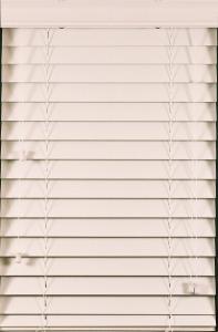 Wholesale 50mm pvc foamwood venetian blinds with steel headrail and pvc foamwood bottomrail from china suppliers