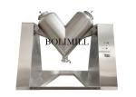 Chemical V Powder Mixer Homogenizer Custom Made Dimension High Safety Level
