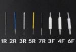 Sterilized Accessories Tattoo Machine Needle 2R 3R 5R 5F For Meilin Mosaic