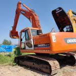 Doosan DH220-7 Used Crawler Excavator 108kw Rated Power 21 Tonnage
