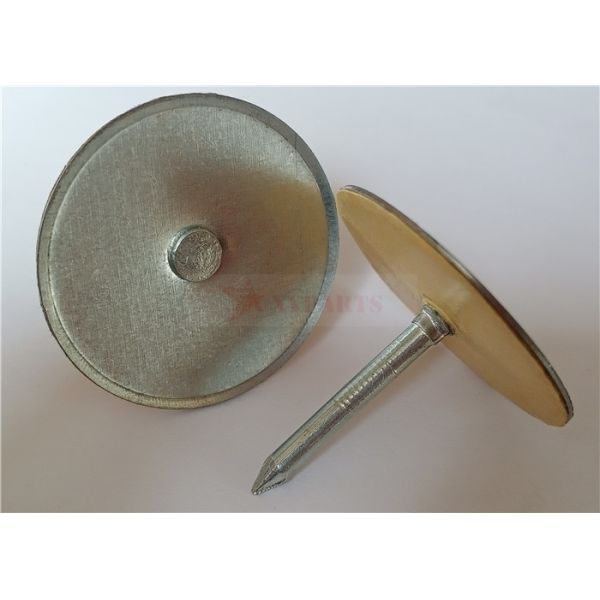 2" Duct Insulation Pins & Fasteners Galvanized Steel Weld Pins Used For HVAC Insulation