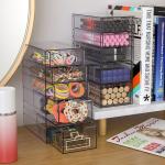 Clear Containers For Hair Accessory Organizing, Plastic Hair Accessory Organizer