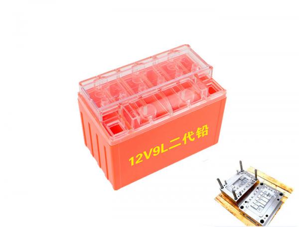 Quality 12V9L Injection Molding , Battery Box Mould  / Multi Material Injection Molding for sale