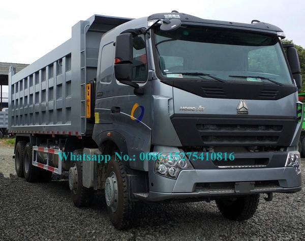 SINOTRUCK HOWO A7 371hp 8x4 12 wheeler Heavy Duty Mining Dump/ Dumper Truck For