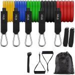 Latex Resistance Exercise Tubes 10lbs 20lbs 30lbs 40lbs 50lbs