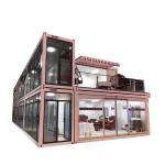 Zontop Modern Luxury Easy Assemble Steel Prefabricated 2 Story Frame High
