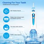 Professional Floss Tooth Cleaner 300ml IPX7 Waterproof USB Rechargeable Portable
