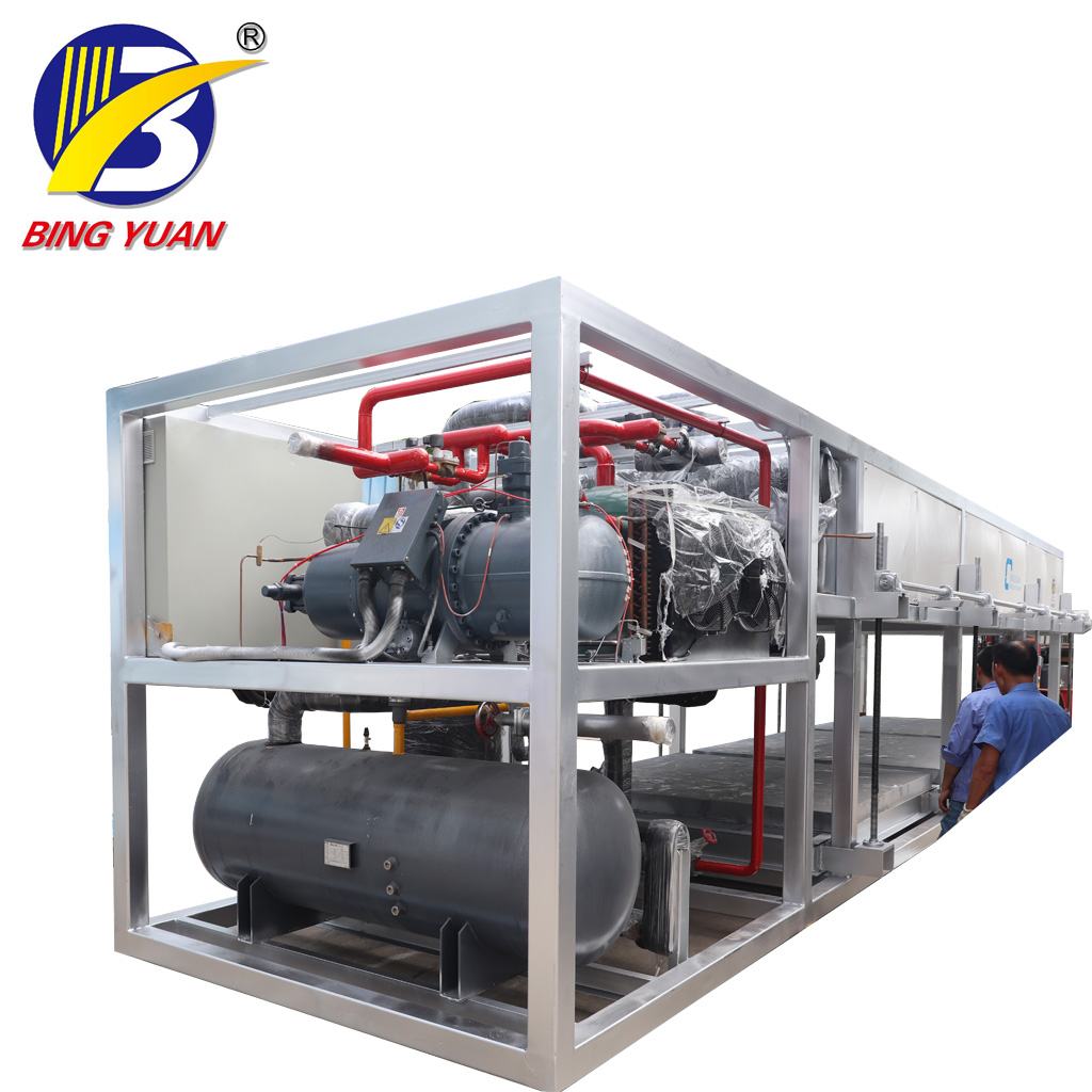 Yixing ICS Direct System Industrial Block Ice Machine , high quality low price, block ice making machine