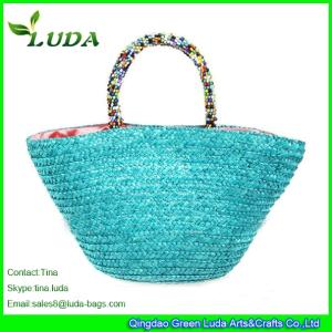 Wholesale LUDA Fashion Straw Bags Wheat Straw Women Bags from china suppliers