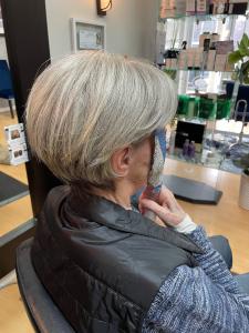 Wholesale 3x5 mono topper with gray color for old lady 100% human hair women topper for thin hair from china suppliers