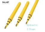 Pin Eye 3 Stage Single Acting Telescopic Hydraulic Cylinder for Dump Truck