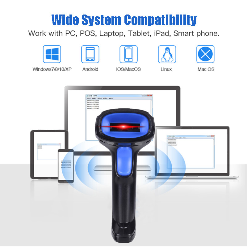 650nm Yhdaa 1d Long Range Bluetooth Barcode Scanner Laser Machine