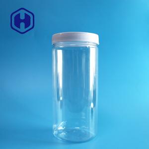 Wholesale Clear Noodle Pasta 1080ml Plastic PET Straight Sided Jar With Screw Lid from china suppliers