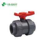 Thread Connection PVC Plastic Single Union Ball Valve for Water Supply in