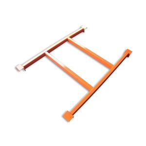Versatile 76*2.0mm Width Metal Pallet Racking Supporter Cross Beam for Industry Needs