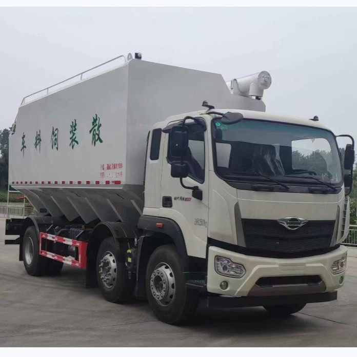 Bulk Feed Delivery Vehicle Descriptions Types Dimension 7700*2500*3550mm